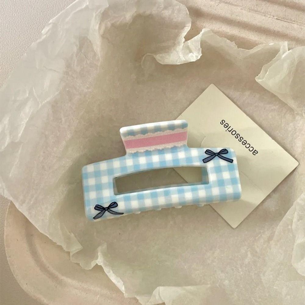Triangle Lattice Hair Crab Clip Korean Style Geometry Shark Clip Acrylic Bow Hair Claw Party style2
Triangle Lattice Hair Crab Clip Korean Style Geometry Shark Clip Acrylic Bow Hair Claw Party style2
