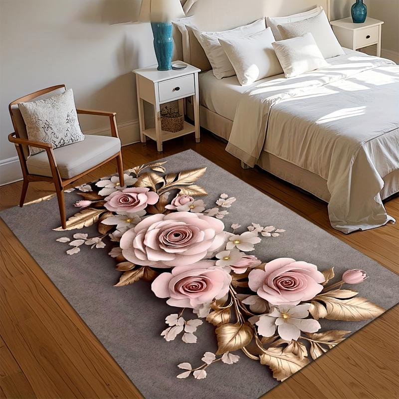 1pc Area Rug Carpet Soft Non Slip Splatter Pink Purple Floral Abstract Floor Mat for Bedroom Living Room Kids Room Home Decor 40cm x 60cm
1pc Area Rug Carpet Soft Non Slip Splatter Pink Purple Floral Abstract Floor Mat for Bedroom Living Room Kids Room Home Decor 40cm x 60cm