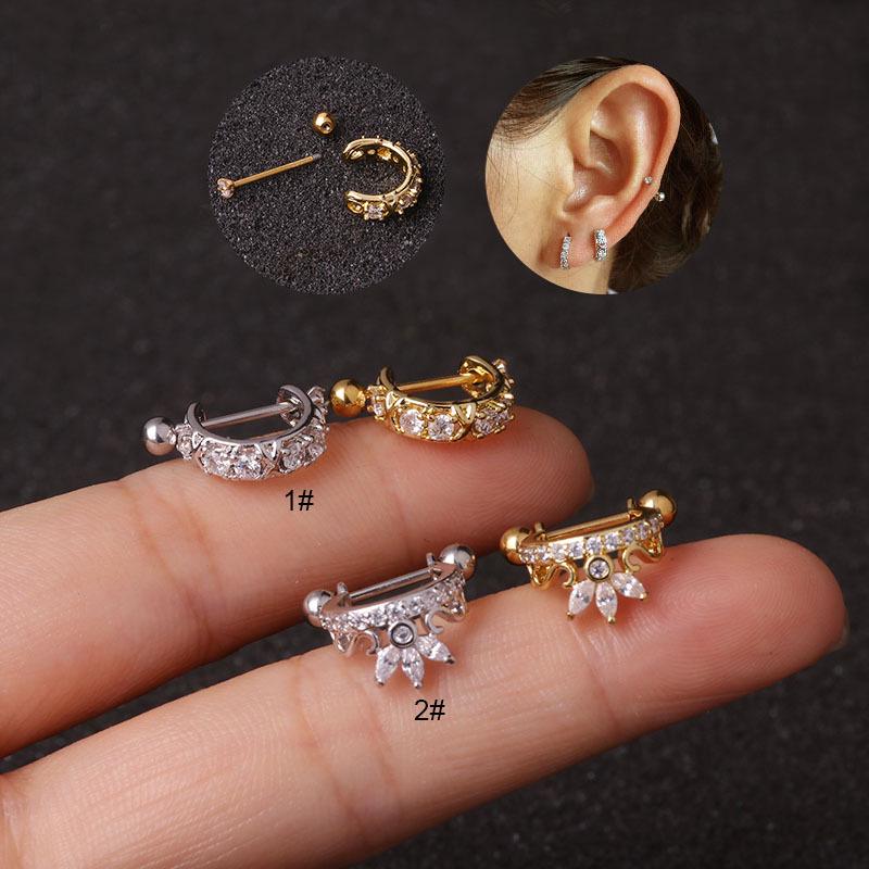 Cross-Border Stainless Steel Zircon Stud Earrings: Micro-Paved Cartilage Ear Clips with Screw Back Size 1 серебряный
Cross-Border Stainless Steel Zircon Stud Earrings: Micro-Paved Cartilage Ear Clips with Screw Back Size 1 серебряный