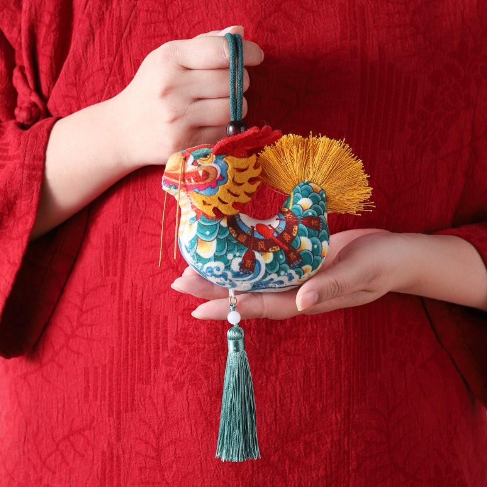 Chinese Style Dragon Boat Festival Sachet Ay Tsao Scent Bag Pendant Fragrant Bag Festival Supplies зелений
Chinese Style Dragon Boat Festival Sachet Ay Tsao Scent Bag Pendant Fragrant Bag Festival Supplies зелений