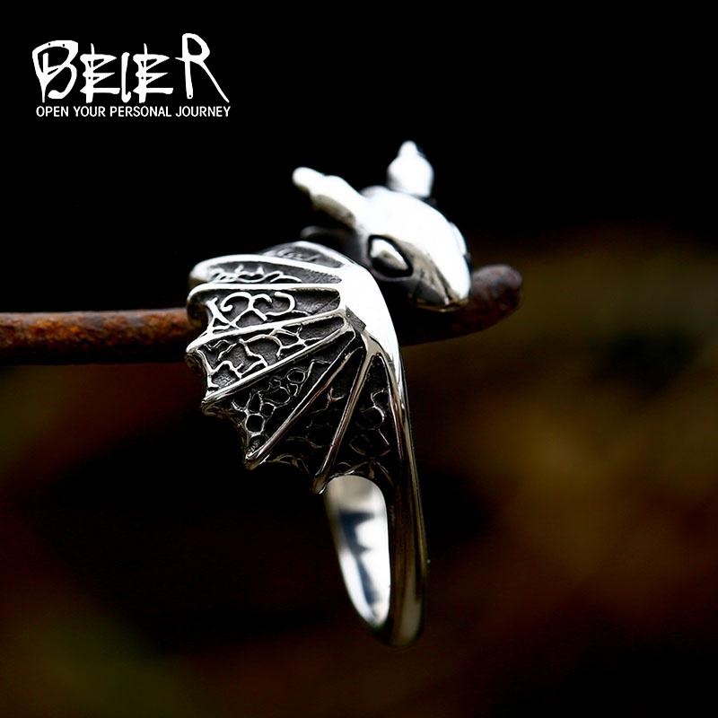BEIER 2022 New Fashion Dragon Ring Pterosaurs Sword Ring Flying Dragon With Wings For Men Women 13
BEIER 2022 New Fashion Dragon Ring Pterosaurs Sword Ring Flying Dragon With Wings For Men Women 13
