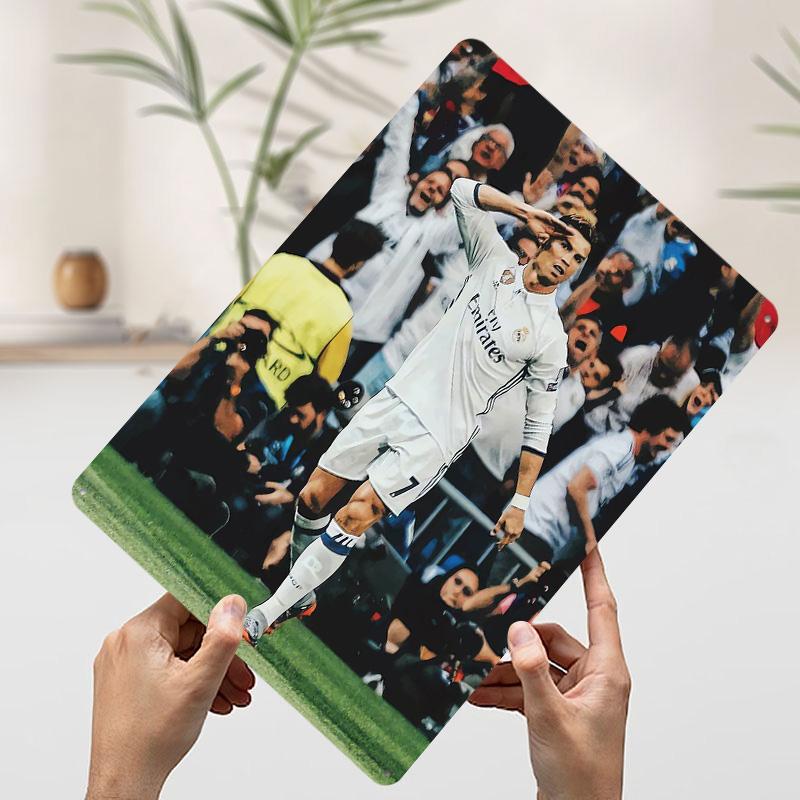 Messi Soccer Ronaldo Metal Poster Customized Wall Art Retro Vintage Tinplate Signs for Man Cave Decoration Garage Decorations 7.9x11.8In(20x30cm)
Messi Soccer Ronaldo Metal Poster Customized Wall Art Retro Vintage Tinplate Signs for Man Cave Decoration Garage Decorations 7.9x11.8In(20x30cm)