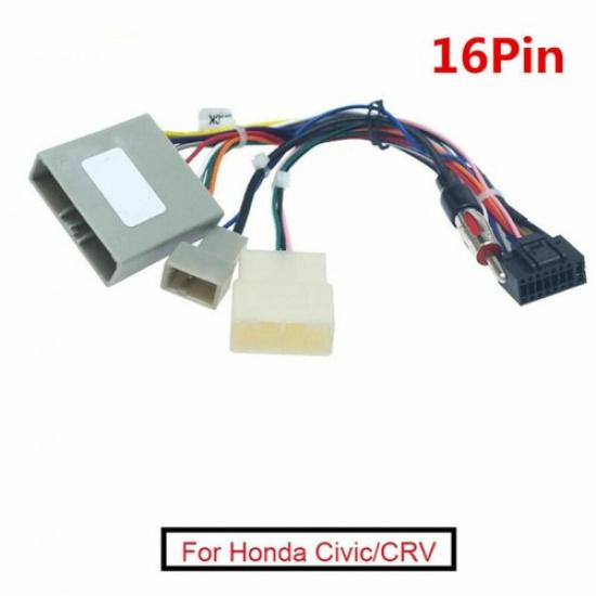 NEW 16Pin Android Player Wiring Harness Connector For Civic CRV 06-09 Power Wire
NEW 16Pin Android Player Wiring Harness Connector For Civic CRV 06-09 Power Wire