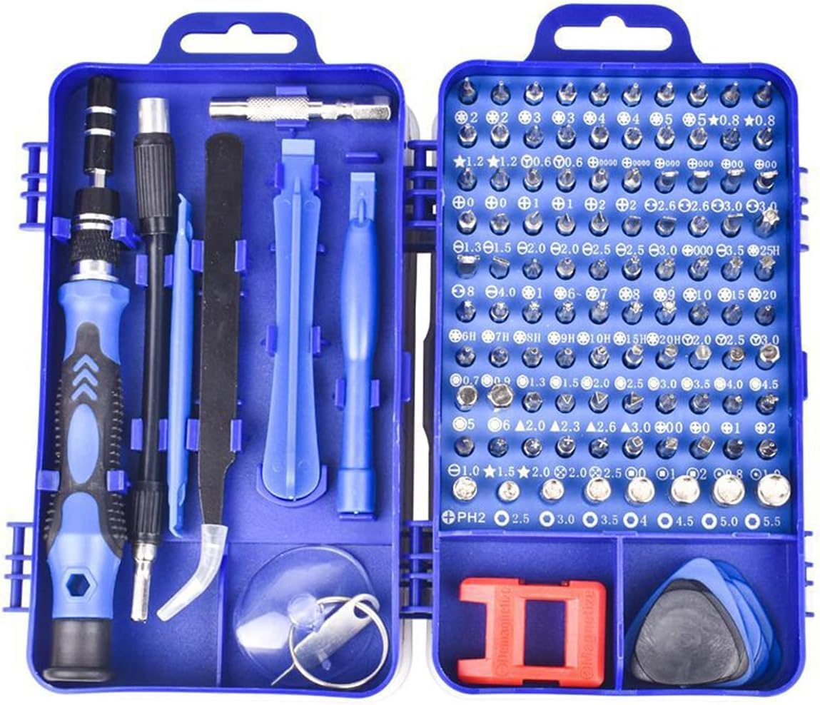 myoseya Precision Screwdriver Torx Magnetic Special Multifunction Tool DIY Repair Special Magnet 115in1 Set, Screwdriver, Screwdriver, Non-Slip
myoseya Precision Screwdriver Torx Magnetic Special Multifunction Tool DIY Repair Special Magnet 115in1 Set, Screwdriver, Screwdriver, Non-Slip