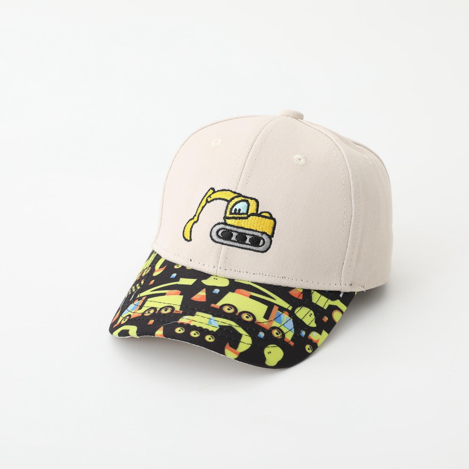 Excavator Graffiti Duckbill Cap Boys And Girls Embroidered Baseball Cap Spring And Autumn New Cartoon Children S Hat 52-54CM
Excavator Graffiti Duckbill Cap Boys And Girls Embroidered Baseball Cap Spring And Autumn New Cartoon Children S Hat 52-54CM