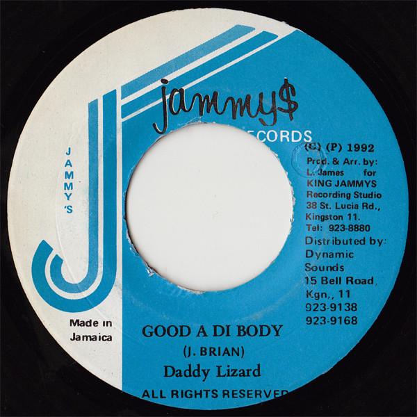7-дюймовая пластинка DADDY LIZARD Good A Di Body NONE Jammys Records 1992 Ямайка Регги Ска Даб Б/у
7-дюймовая пластинка DADDY LIZARD Good A Di Body NONE Jammys Records 1992 Ямайка Регги Ска Даб Б/у