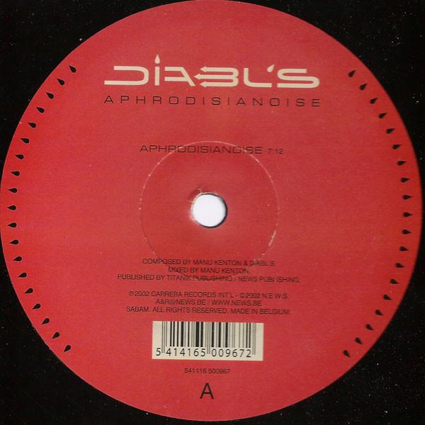 12inch Record DIABL S - Aphrodisianoise 541416500967 541 2003 Belgium Dance & Electronica Used
12inch Record DIABL S - Aphrodisianoise 541416500967 541 2003 Belgium Dance & Electronica Used