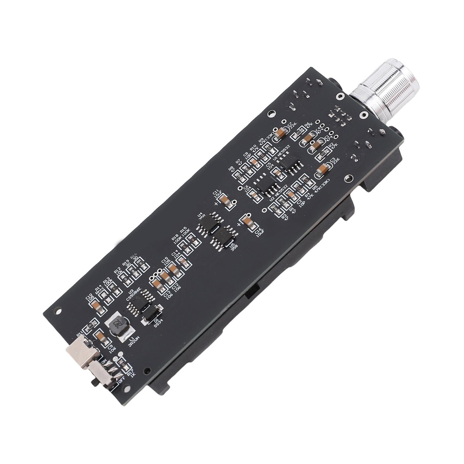 NE5532 Headphone Amplifier Board Replacement 47HIFI EARPHELE AMP Module Rechargeable Amplifier Motherboard 2A
NE5532 Headphone Amplifier Board Replacement 47HIFI EARPHELE AMP Module Rechargeable Amplifier Motherboard 2A