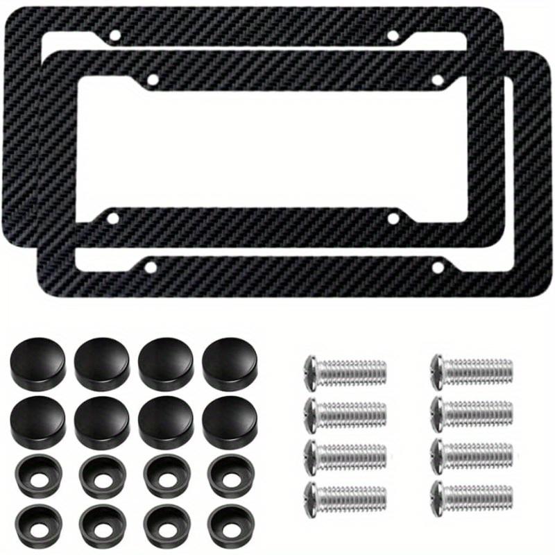 Carbon Fiber License Plate Frame US Car Front And Rear Automobile Accessories Stylish Black Carbon Look Plastic Holders
Carbon Fiber License Plate Frame US Car Front And Rear Automobile Accessories Stylish Black Carbon Look Plastic Holders