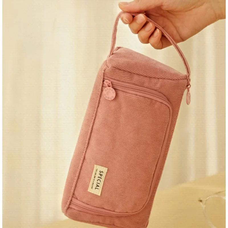 Large Capacity Pencil Case Corduroy Pencil Storage Bag Cosmetic for Travel Storage Bag Pen Box Organizer Stationery Supplies фіолетовий
Large Capacity Pencil Case Corduroy Pencil Storage Bag Cosmetic for Travel Storage Bag Pen Box Organizer Stationery Supplies фіолетовий