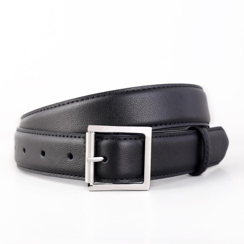 Minimalist Leather Belt For Women With Gold Buckle For Casual And Office Wear чёрный
Minimalist Leather Belt For Women With Gold Buckle For Casual And Office Wear чёрный