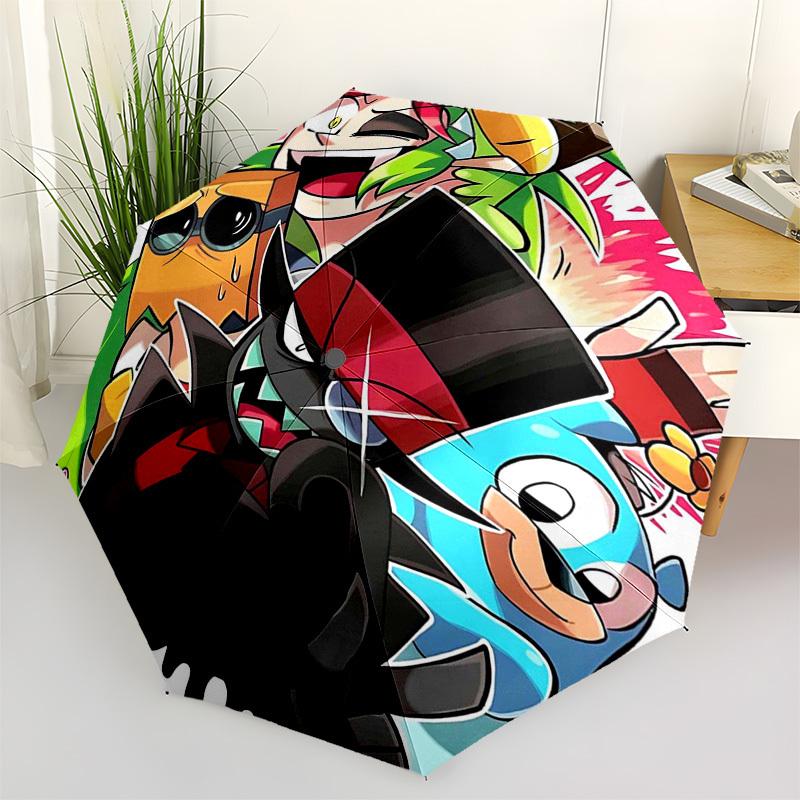 1pc Outdoor Umbrella with Adventure Time Characters - Automatic Opening/Closing, Portable 3-Fold Design, 8-Bone Iron Frame - Perfect Gift for Fan
1pc Outdoor Umbrella with Adventure Time Characters - Automatic Opening/Closing, Portable 3-Fold Design, 8-Bone Iron Frame - Perfect Gift for Fan