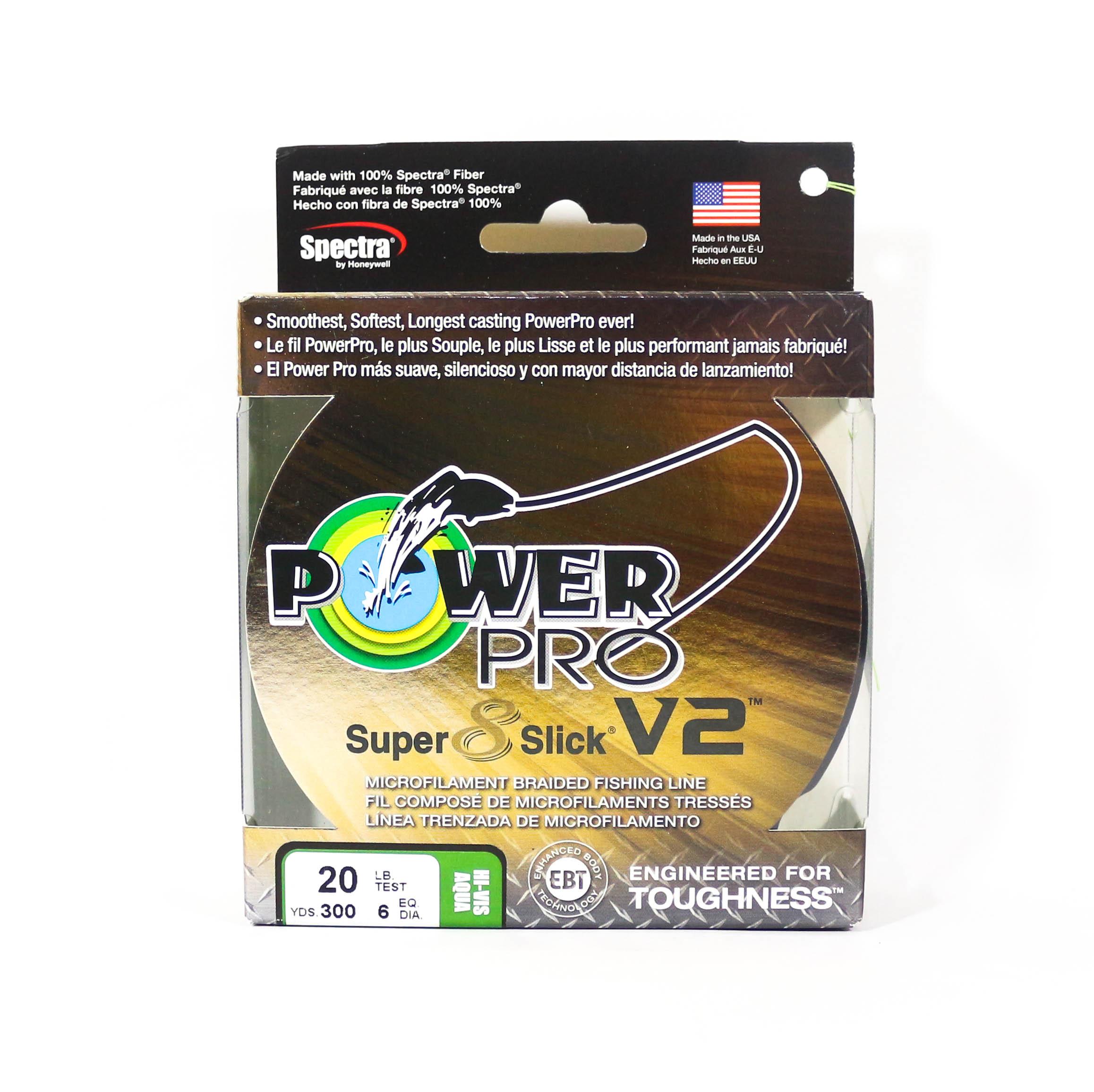 Power Pro Super 8 Slick Version 2 Spectra Line 20 фунтов на 300 ярдов цвета морской волны (8059)
Power Pro Super 8 Slick Version 2 Spectra Line 20 фунтов на 300 ярдов цвета морской волны (8059)