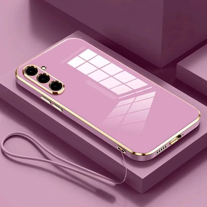 Розкішний чохол із покриттям для Samsung A56 A36 A26 A16 A06 A55 A35 A25 A15 A05 S A54 A34 A24 A14 A04 A73 A53 М який силіконовий чохол для телефону зі шнурком For Samsung A06 4G&Case & Strap фіолетовий
Розкішний чохол із покриттям для Samsung A56 A36 A26 A16 A06 A55 A35 A25 A15 A05 S A54 A34 A24 A14 A04 A73 A53 М який силіконовий чохол для телефону зі шнурком For Samsung A06 4G&Case & Strap фіолетовий