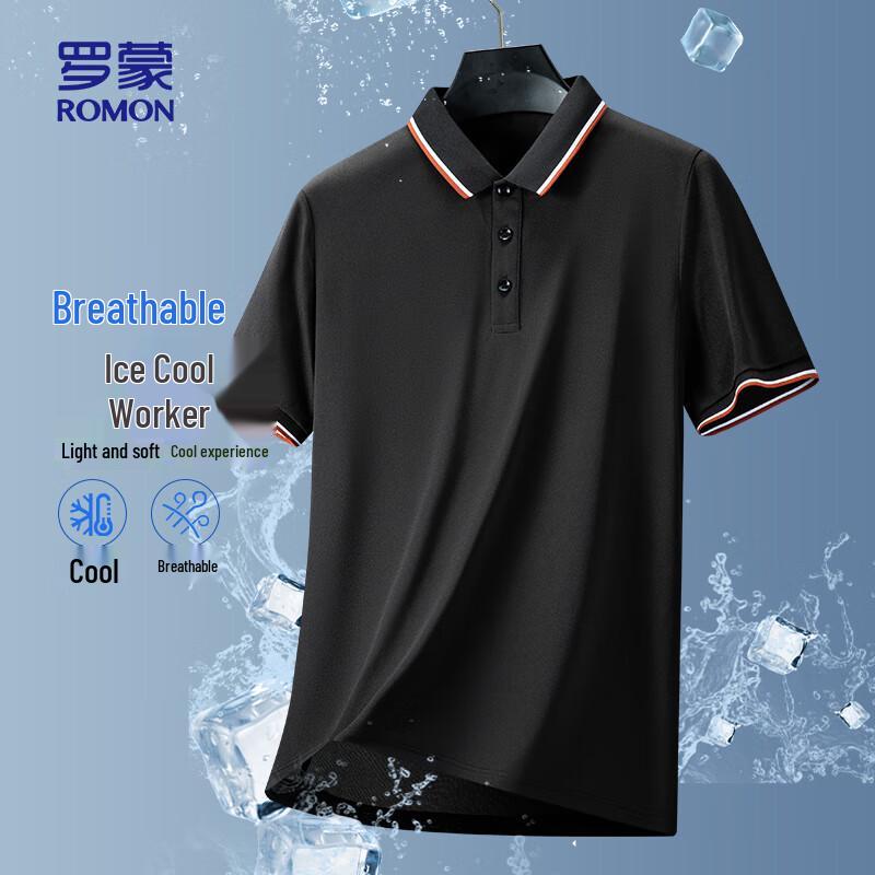 ROMON Men s Business Casual Polo T-Shirt 351 170
ROMON Men s Business Casual Polo T-Shirt 351 170