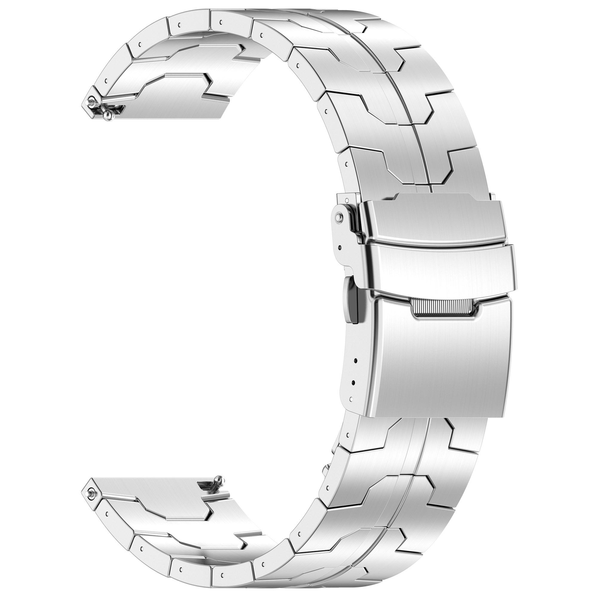 For Samsung Galaxy Watch3 45mm/Huawei Watch GT 4 46mm Band 22mm Titanium Alloy Watch Bracelet Silver 
For Samsung Galaxy Watch3 45mm/Huawei Watch GT 4 46mm Band 22mm Titanium Alloy Watch Bracelet Silver