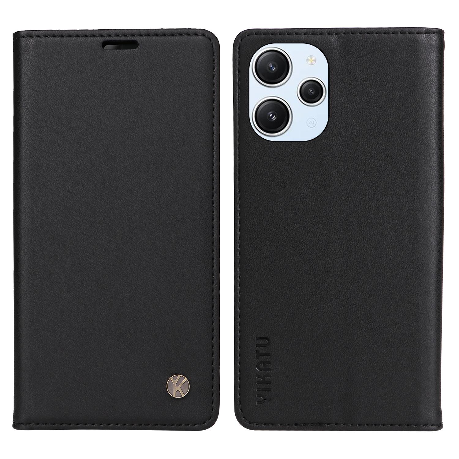YIKATU YK-001 For Xiaomi Redmi 12 4G/5G (Global)/Poco M6 Pro 5G Leather Case Wallet Phone Cover Black
YIKATU YK-001 For Xiaomi Redmi 12 4G/5G (Global)/Poco M6 Pro 5G Leather Case Wallet Phone Cover Black