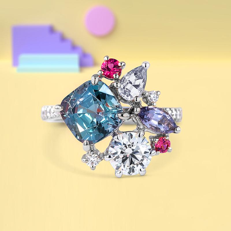 Huitan Geometric Colored Cubic Zirconia Rings for Women Luxury Bridal Wedding Band Accessories Fashion Design Statement Jewelry 10
Huitan Geometric Colored Cubic Zirconia Rings for Women Luxury Bridal Wedding Band Accessories Fashion Design Statement Jewelry 10