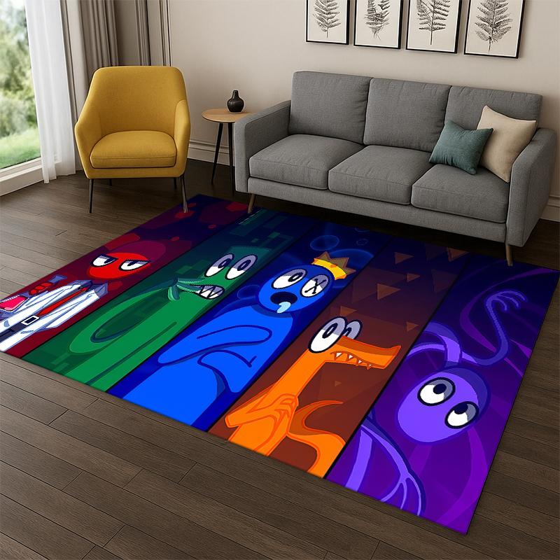 3D R-Rainbows Friends Cartoon Game Carpet Rug for Bedroom Living Room Sofa Playroom Doormat Home Decor,Kid Area Rug Non-slip 40x60cm
3D R-Rainbows Friends Cartoon Game Carpet Rug for Bedroom Living Room Sofa Playroom Doormat Home Decor,Kid Area Rug Non-slip 40x60cm