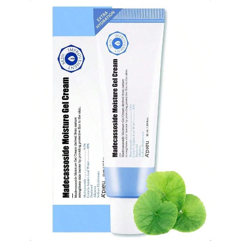 A pieu Madecassoside Moisture Gel Cream 50ml Hydrating Gel Cream For Dry Sensitive Skin, Formulated With Centella Asiatica, Panthenol, And Allantoin
A pieu Madecassoside Moisture Gel Cream 50ml Hydrating Gel Cream For Dry Sensitive Skin, Formulated With Centella Asiatica, Panthenol, And Allantoin