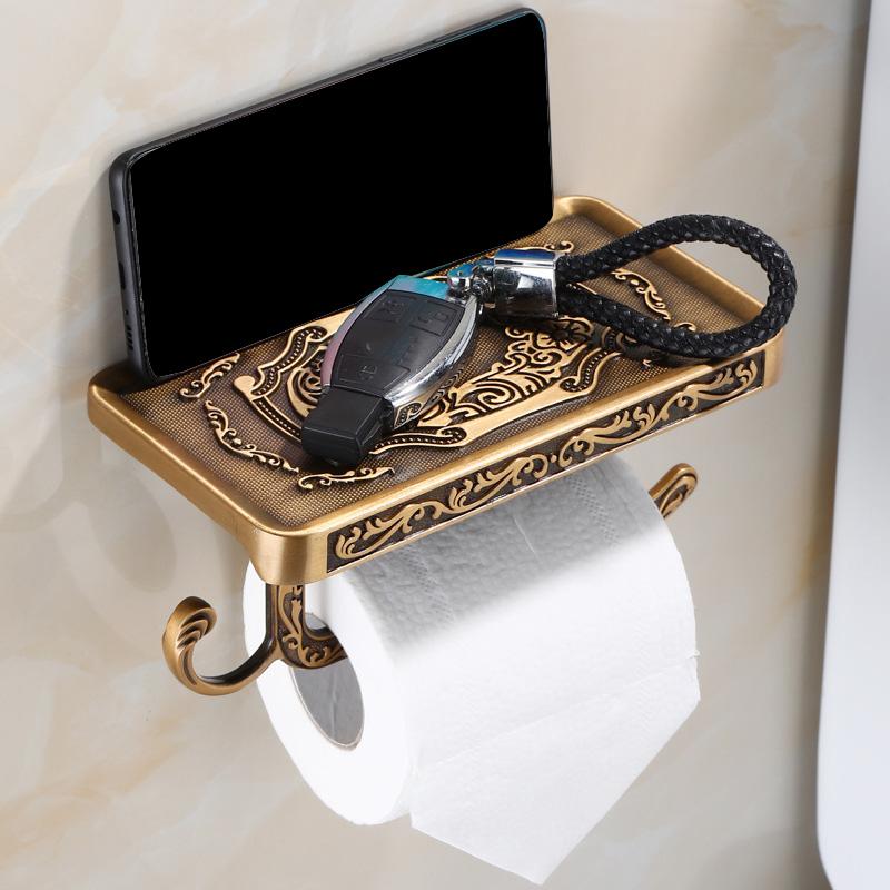 1Pc Classic Toilet Paper Holder Antique Wall Mounted Tissue Box Brass Bathroom Accessories
1Pc Classic Toilet Paper Holder Antique Wall Mounted Tissue Box Brass Bathroom Accessories