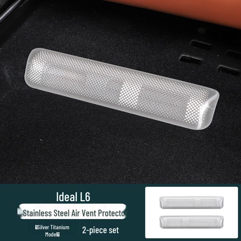 Ideal 24 L6PRO Stainless Steel Front Seat Speaker Cover - Car Interior Decoration
Ideal 24 L6PRO Stainless Steel Front Seat Speaker Cover - Car Interior Decoration