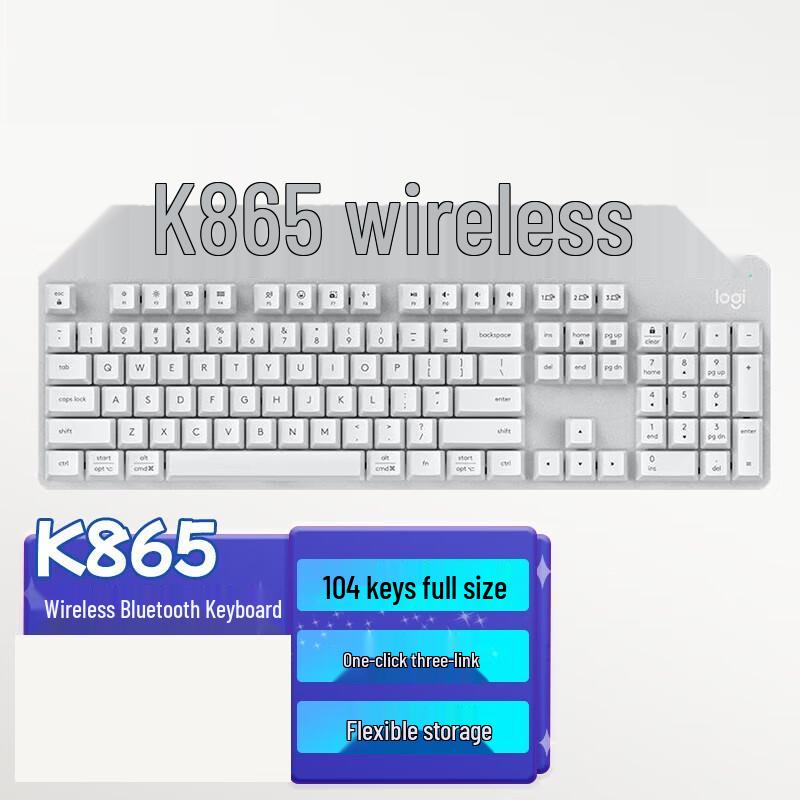 Logitech K865 Wireless Mechanical Keyboard
Logitech K865 Wireless Mechanical Keyboard