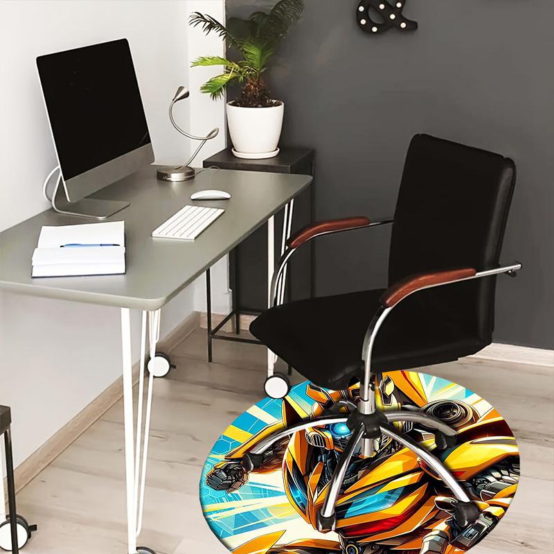 1pc Transformers Bumblebee Robot Artwork Round carpet, Made of Polyester,Perfect for Decorating Office Chairs, Living Rooms,fplt183 80cm by 80cm
1pc Transformers Bumblebee Robot Artwork Round carpet, Made of Polyester,Perfect for Decorating Office Chairs, Living Rooms,fplt183 80cm by 80cm