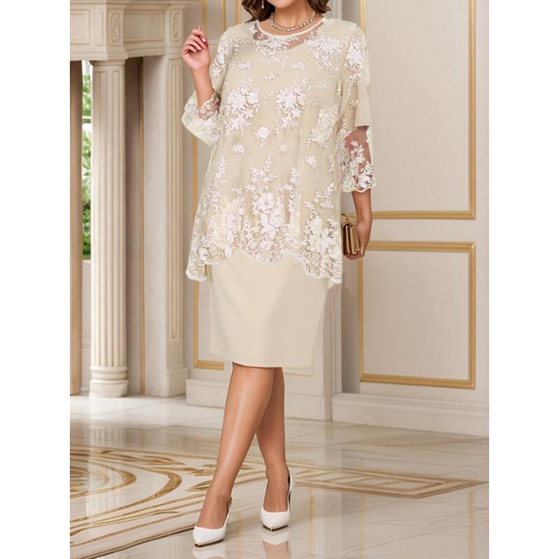 Элегантное женское вечернее платье на весну и лето, кружевное платье-двойка 4XL абрикосовый
Элегантное женское вечернее платье на весну и лето, кружевное платье-двойка 4XL абрикосовый