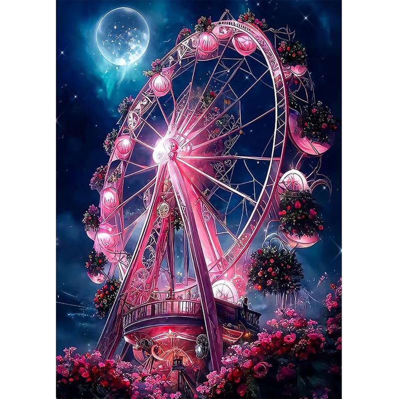 5D DIY Diamond Painting Ferris Wheel Cross Stitch Rhinestone Mosaic DIY Embroidery 20x30cm
5D DIY Diamond Painting Ferris Wheel Cross Stitch Rhinestone Mosaic DIY Embroidery 20x30cm