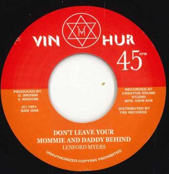 7inch Record LENFORD MYERS - Don t Leave Your Mommie And Daddy B TRSVN1 Vin Hur UK 2025 UK Reggae, Ska & Dub
7inch Record LENFORD MYERS - Don t Leave Your Mommie And Daddy B TRSVN1 Vin Hur UK 2025 UK Reggae, Ska & Dub
