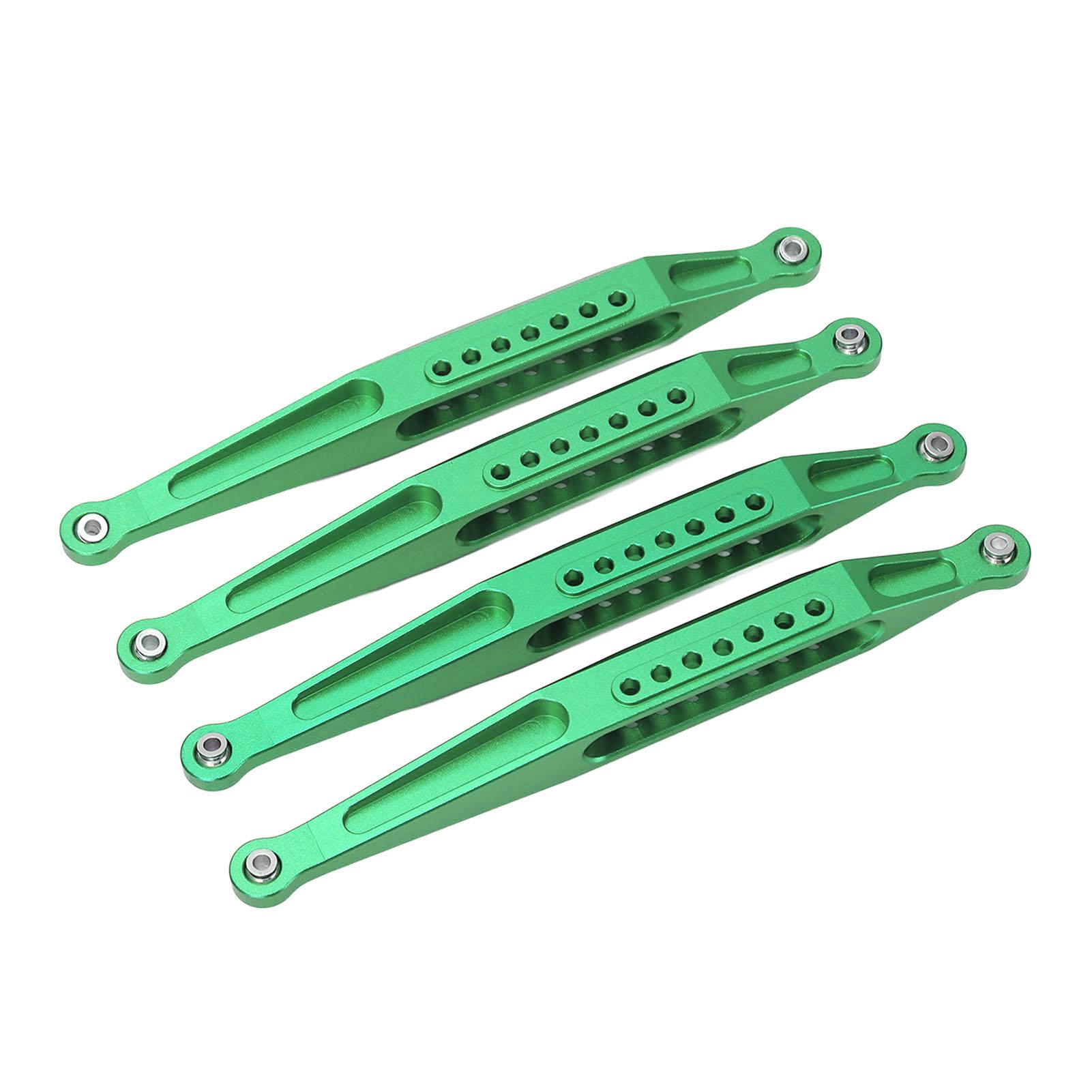4Pcs RC Lower Suspension Links Aluminium Alloy High Strength Exquisite Lower Link Set for LOSI 18 зелений
4Pcs RC Lower Suspension Links Aluminium Alloy High Strength Exquisite Lower Link Set for LOSI 18 зелений