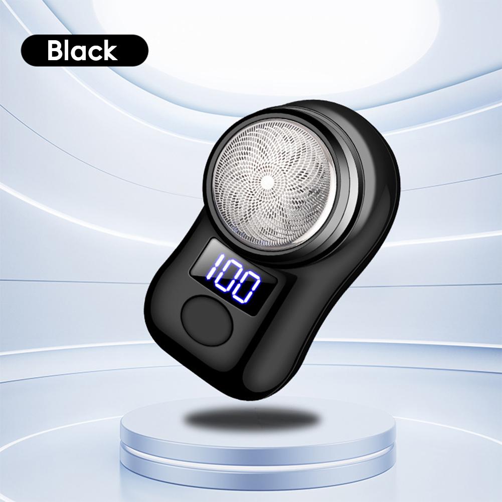 Мужской бритвенный инструмент USB перезаряжаемая портативная электробритва со светодиодным дисплеем батареи для мужчин мини-дорожная роторная бритва Black
Мужской бритвенный инструмент USB перезаряжаемая портативная электробритва со светодиодным дисплеем батареи для мужчин мини-дорожная роторная бритва Black