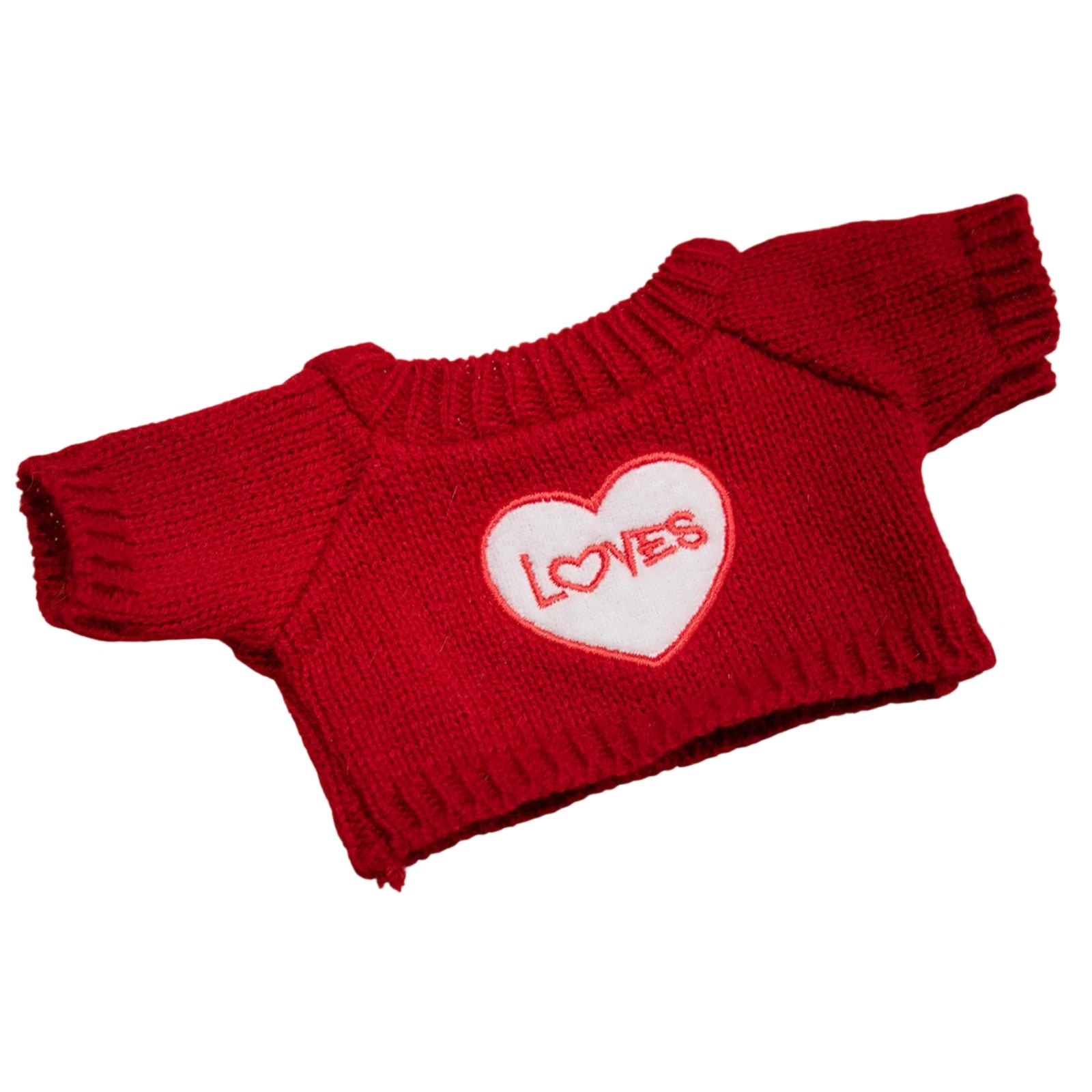 Sweater Doll Plush Toy Bear Valentine s Day Gift Removable Clothing One Size
Sweater Doll Plush Toy Bear Valentine s Day Gift Removable Clothing One Size
