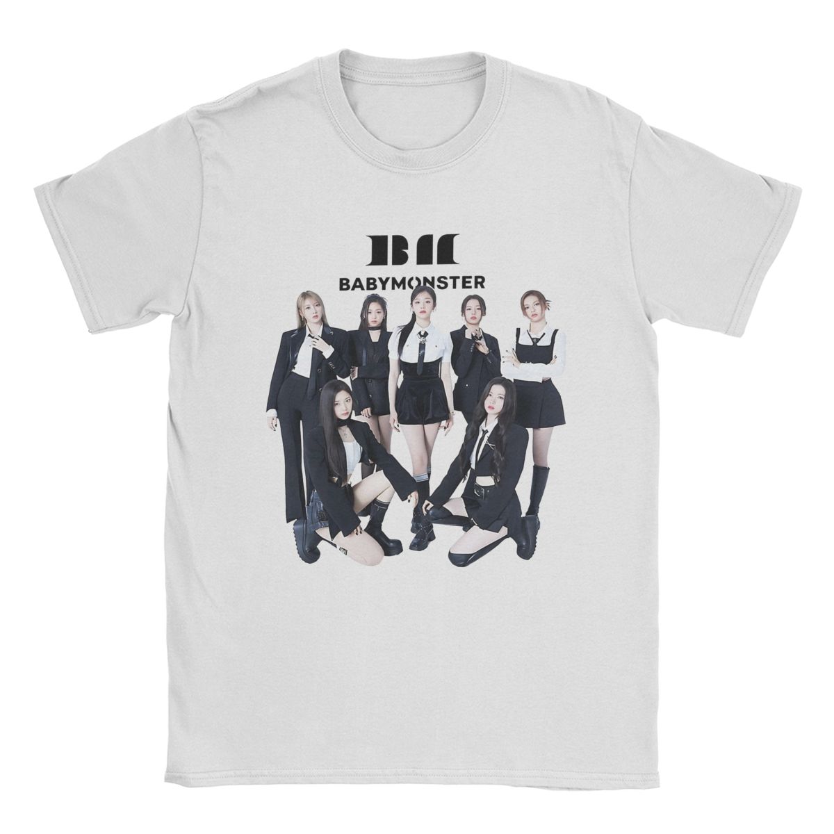 Мужские футболки Babymonster KPOP 100% хлопок Топы Винтажные футболки с коротким рукавом и круглым вырезом Большие размеры S
Мужские футболки Babymonster KPOP 100% хлопок Топы Винтажные футболки с коротким рукавом и круглым вырезом Большие размеры S