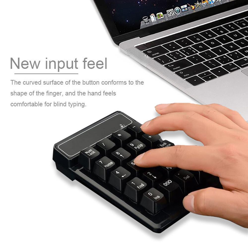 2.4G Wireless Mini Numeric Keyboard Suspended Mechanical Keyboard 19-key Mini Accounting Banking Keypad As Shown A 
2.4G Wireless Mini Numeric Keyboard Suspended Mechanical Keyboard 19-key Mini Accounting Banking Keypad As Shown A