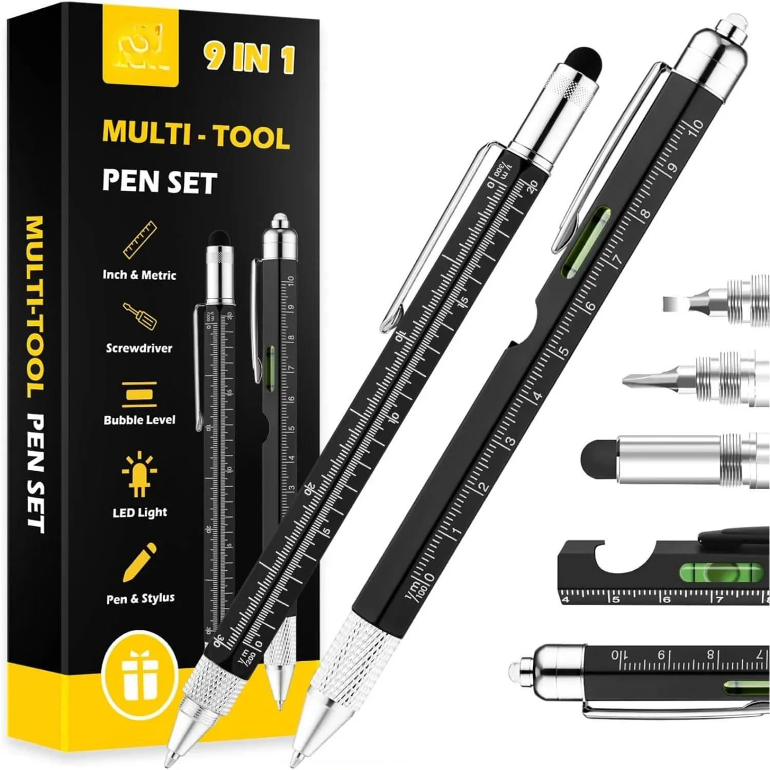 Multifunction Pen (stylus, Ballpoint Pen, 6 Refill, 4 Inch Ruler, Level, Phillips Screwdriver, Led)
Multifunction Pen (stylus, Ballpoint Pen, 6 Refill, 4 Inch Ruler, Level, Phillips Screwdriver, Led)
