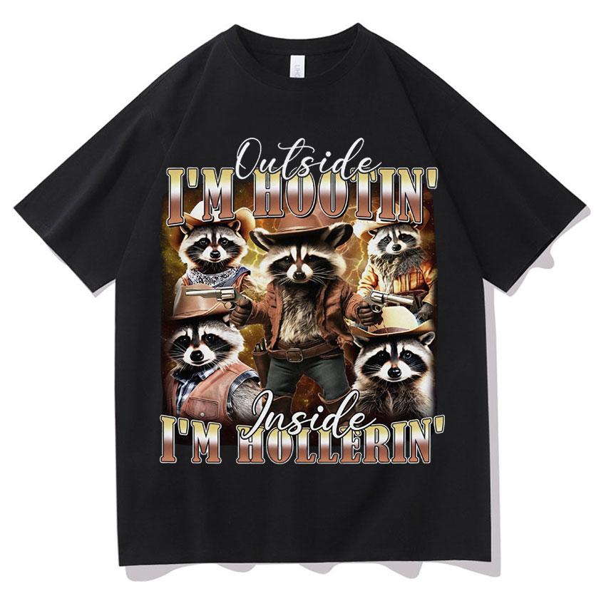 INSIDE I M HOLLERIN Raccoon Funny Meme T Shirts Mens Women Crewneck Cotton T-shirt Gothic Graphics Summer Short Sleeve Teenag... 5XL різнокольоровий
INSIDE I M HOLLERIN Raccoon Funny Meme T Shirts Mens Women Crewneck Cotton T-shirt Gothic Graphics Summer Short Sleeve Teenag... 5XL різнокольоровий