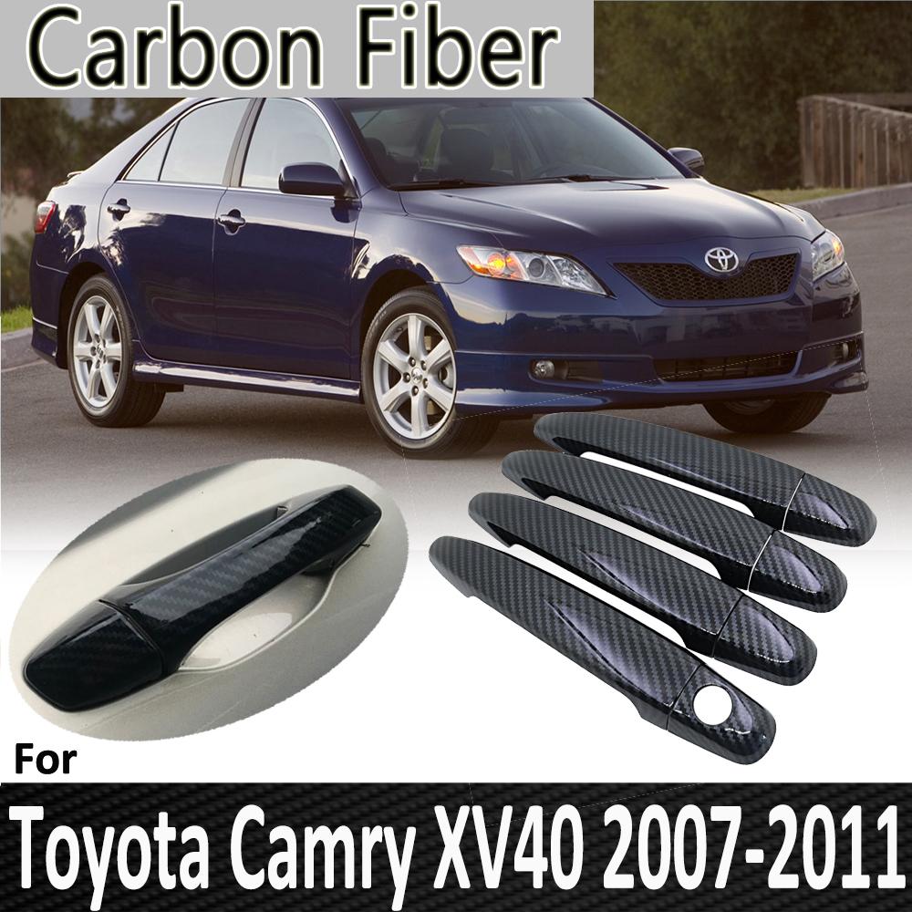 Черное углеродное волокно для Toyota Camry Daihatsu Altis XV40 2007 2008 2009 2010 2011, авто дверная ручка, наклейка, автомобиль
Черное углеродное волокно для Toyota Camry Daihatsu Altis XV40 2007 2008 2009 2010 2011, авто дверная ручка, наклейка, автомобиль