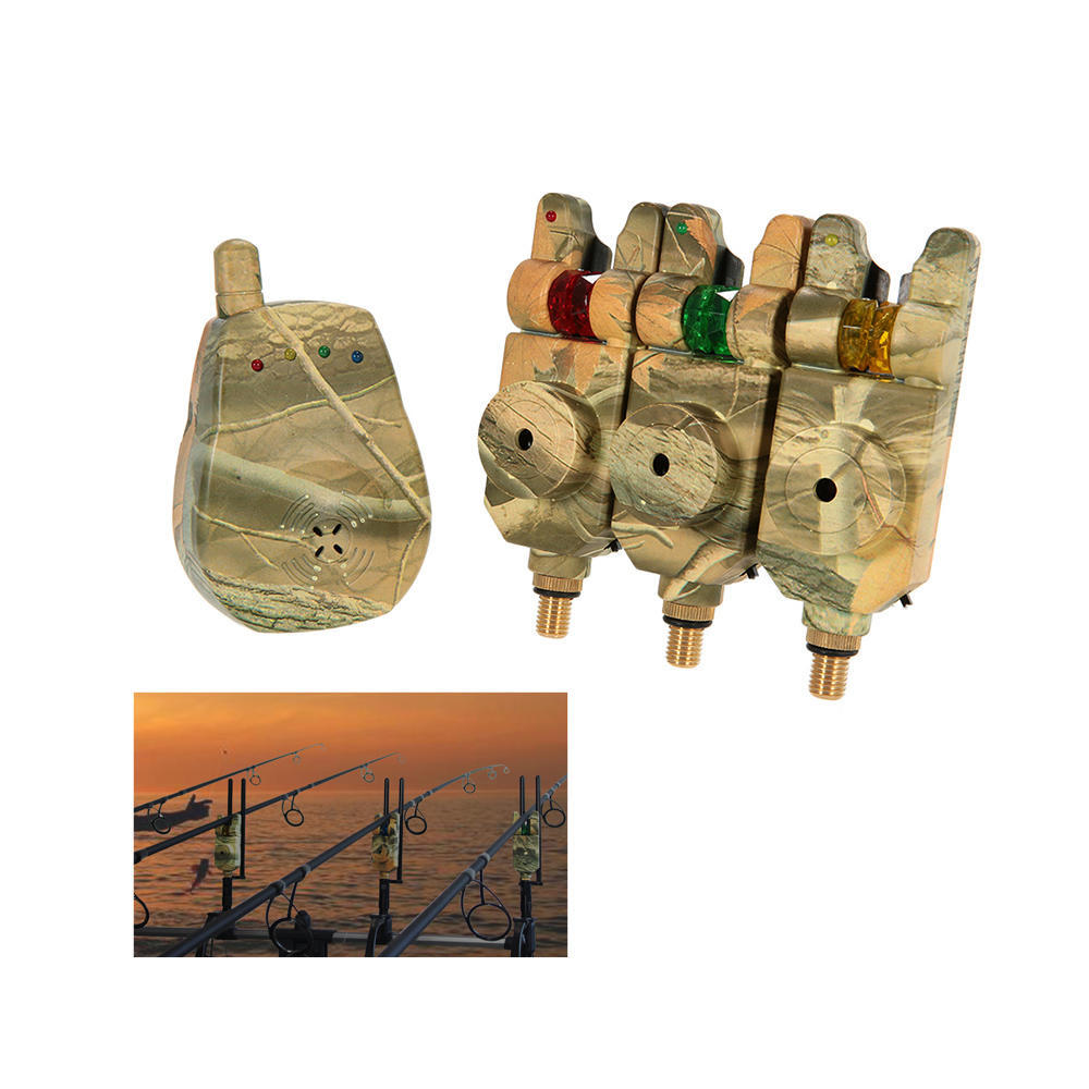 Lixada Беспроводной светодиодный сигнал тревоги для рыбалки Набор с корпусом 3 Рыболовный клев Тревоги + 1 приемник
Lixada Беспроводной светодиодный сигнал тревоги для рыбалки Набор с корпусом 3 Рыболовный клев Тревоги + 1 приемник