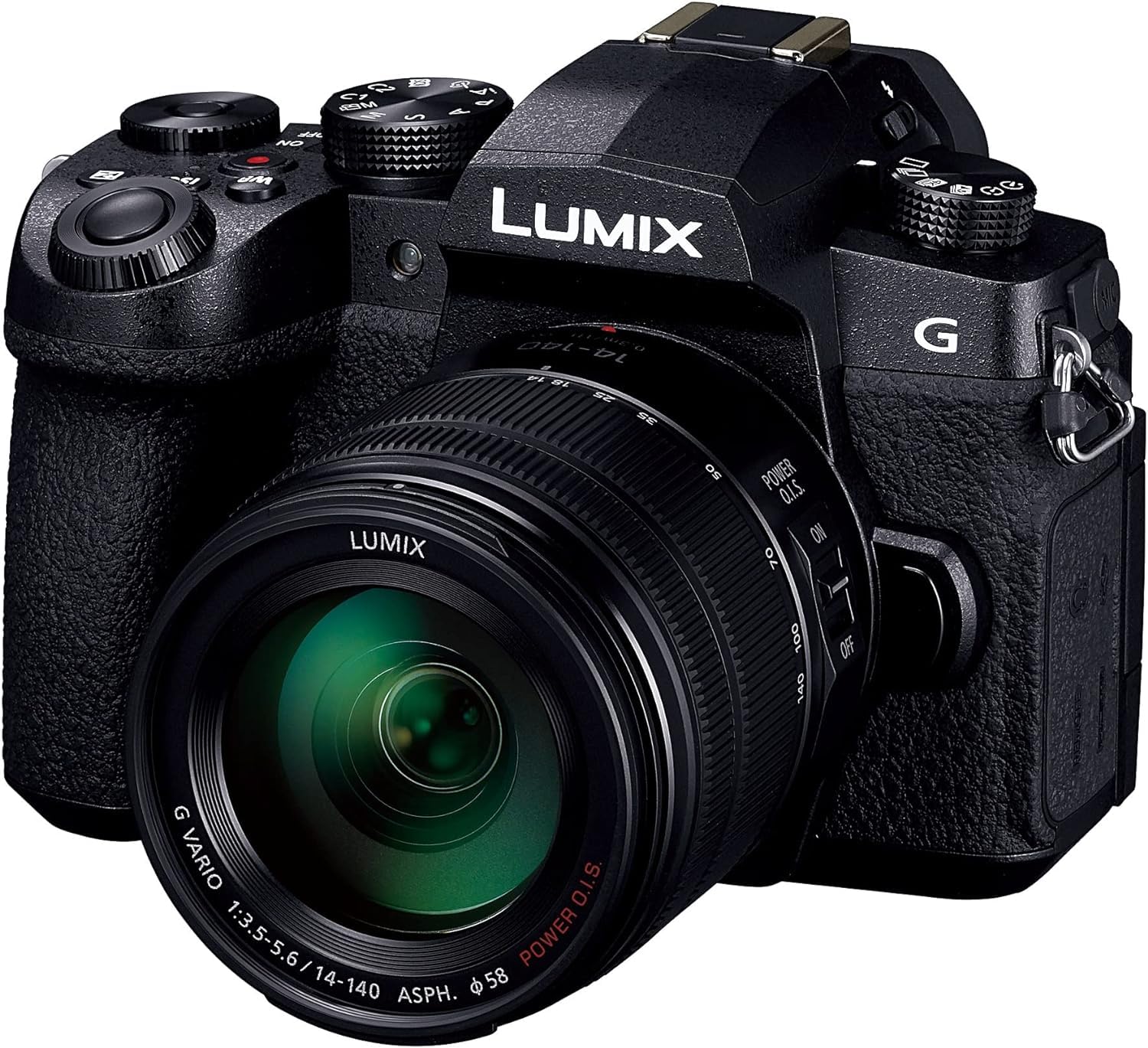 Бездзеркальна фотокамера Panasonic Lumix G99DH, набір об єктивів зі змінною фокусною відстанню, чорний, однолінзовий DC-G99DH-K чорний
Бездзеркальна фотокамера Panasonic Lumix G99DH, набір об єктивів зі змінною фокусною відстанню, чорний, однолінзовий DC-G99DH-K чорний