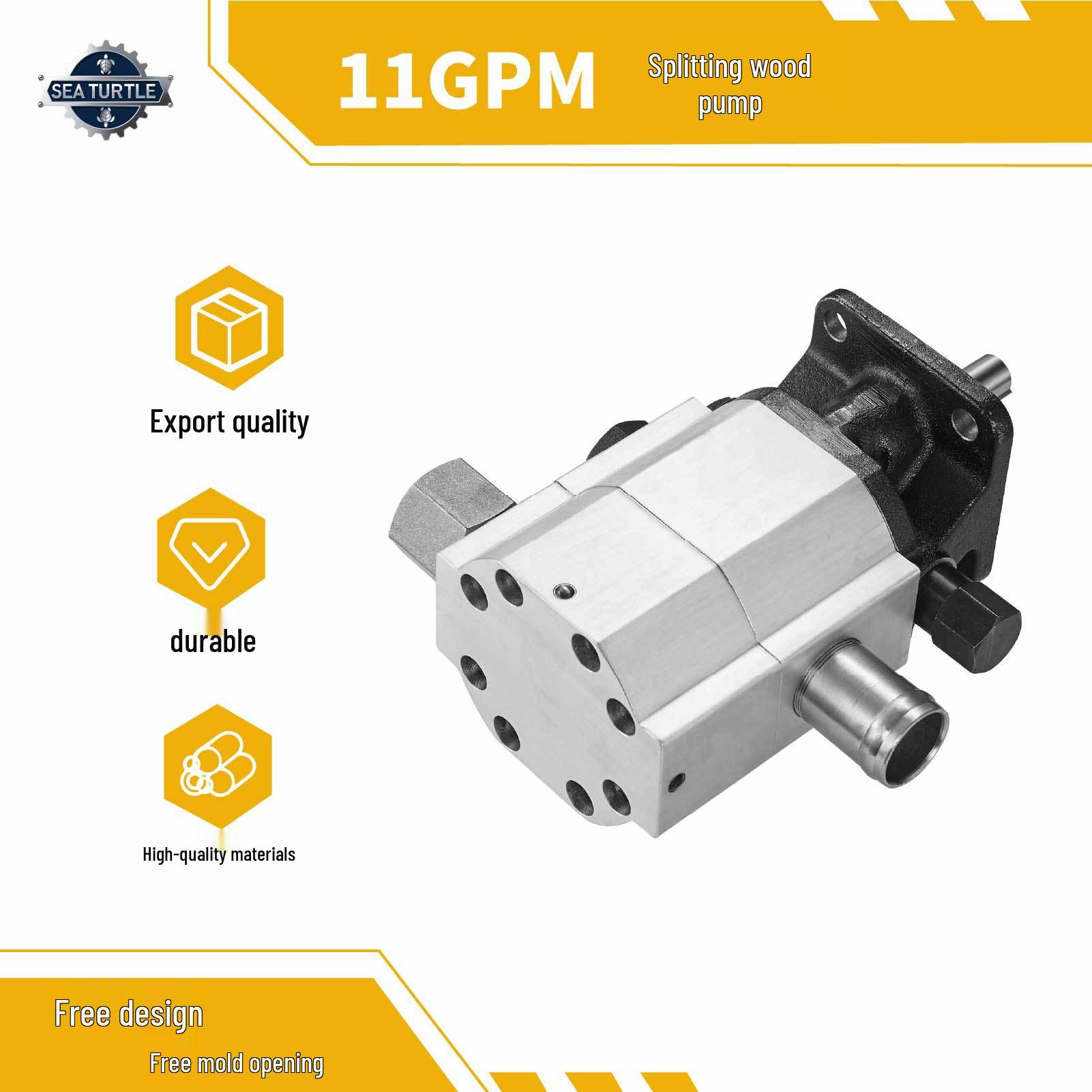 11GPM Aluminum Alloy Gear Pump for Hydraulic Wood Splitters
11GPM Aluminum Alloy Gear Pump for Hydraulic Wood Splitters