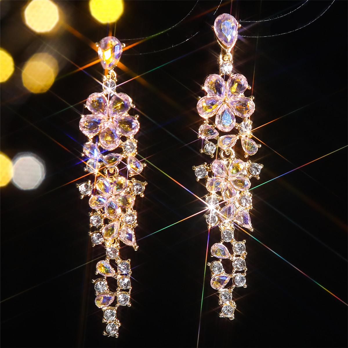 Модные длинные серьги с кристаллами, роскошные женские серьги высокого качества, 1 пара
Модные длинные серьги с кристаллами, роскошные женские серьги высокого качества, 1 пара