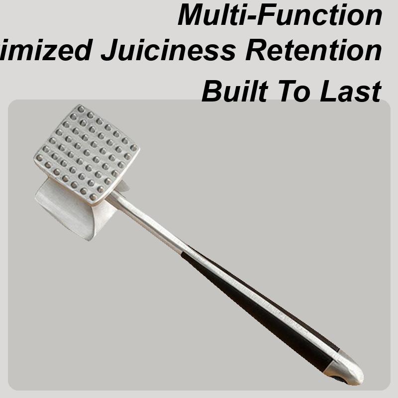 Meat Hammer Meat Tenderizer Tool Handheld Manual Aluminium Alloy Pounder for Beef Prepping Steak Mashing Nuts Shellfish Fish CHINA
Meat Hammer Meat Tenderizer Tool Handheld Manual Aluminium Alloy Pounder for Beef Prepping Steak Mashing Nuts Shellfish Fish CHINA