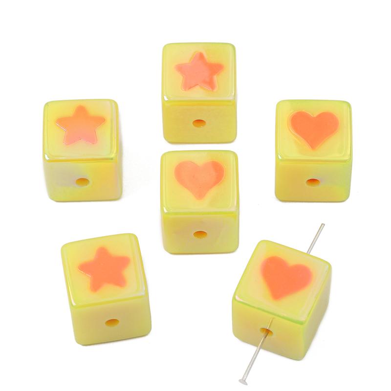 500 г акриловые бусины красочные позолоченные двухцветные бусины в форме сердца и звезды для самостоятельного изготовления ожерелья, браслета, серег, ювелирных изделий 16mm 100pcs жёлтый
500 г акриловые бусины красочные позолоченные двухцветные бусины в форме сердца и звезды для самостоятельного изготовления ожерелья, браслета, серег, ювелирных изделий 16mm 100pcs жёлтый