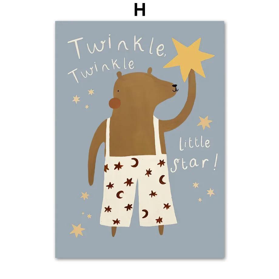 Мультфильм Мышь Гепард Кролик Медведь Единорог Настенная Картина на Холсте Плакаты на скандинавскую тему и принты настенные панно Декор для детской комнаты 21x30cm No Framed
Мультфильм Мышь Гепард Кролик Медведь Единорог Настенная Картина на Холсте Плакаты на скандинавскую тему и принты настенные панно Декор для детской комнаты 21x30cm No Framed