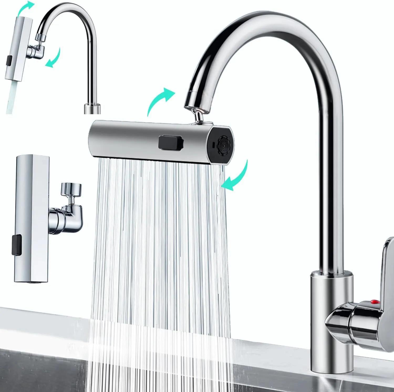 The faucet rotates in the third gear to switch the water outlet, and the double-knife scraping and washing mechanical arm universal splash-proof #1
The faucet rotates in the third gear to switch the water outlet, and the double-knife scraping and washing mechanical arm universal splash-proof #1