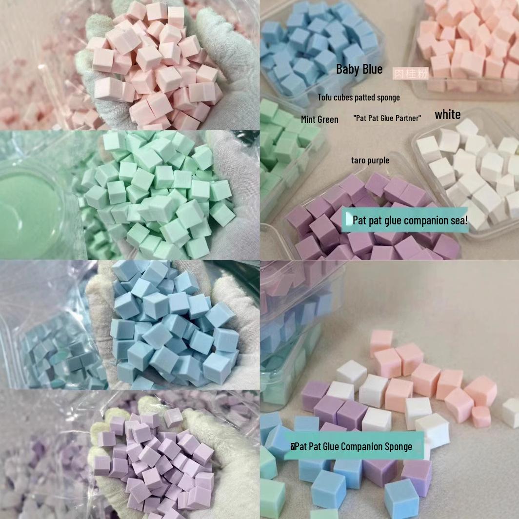 Блок-губка для градиентного нейл-арта - Мини 1 см блок «тофу» Mint Green 10*10mm (50 pcs/box)
Блок-губка для градиентного нейл-арта - Мини 1 см блок «тофу» Mint Green 10*10mm (50 pcs/box)