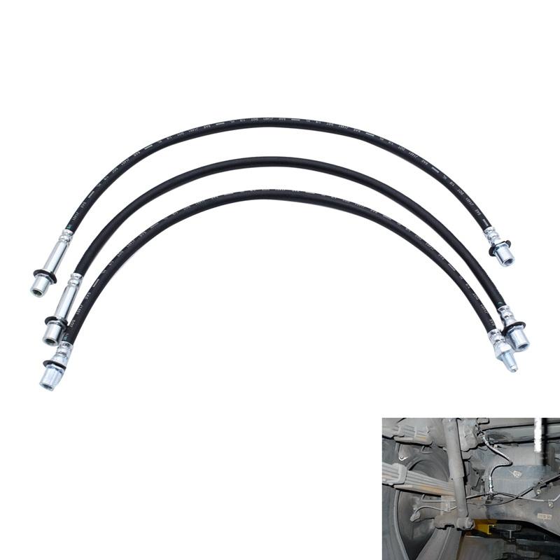 3Pcs Front Rear Extended Brake Line Hose Kit For Toyota Hilux LN106 LN46 LN60 LN65 RN105 YN65 YN67 чёрный
3Pcs Front Rear Extended Brake Line Hose Kit For Toyota Hilux LN106 LN46 LN60 LN65 RN105 YN65 YN67 чёрный