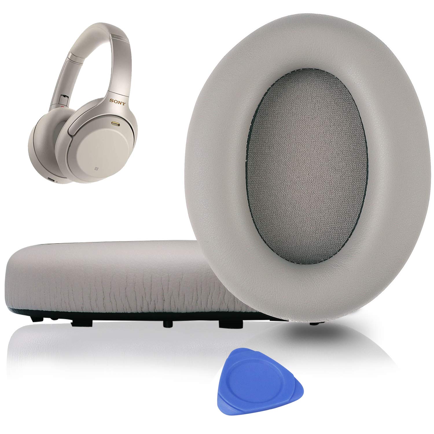 YOCOWOCO Ear Pads Headphone Cover Ear Cushion for Headphone Replacement Suitable for SONY Headphones Sound Leak Prevention Protein Leather Tool сірий колір
YOCOWOCO Ear Pads Headphone Cover Ear Cushion for Headphone Replacement Suitable for SONY Headphones Sound Leak Prevention Protein Leather Tool сірий колір